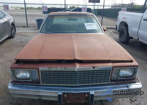 1978 Chevrolet Malibu z USA, uszkodzony, nr VIN 1W19U8K407126